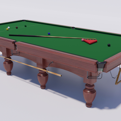 Modern snooker table