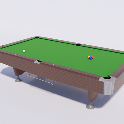 Modern billiard table