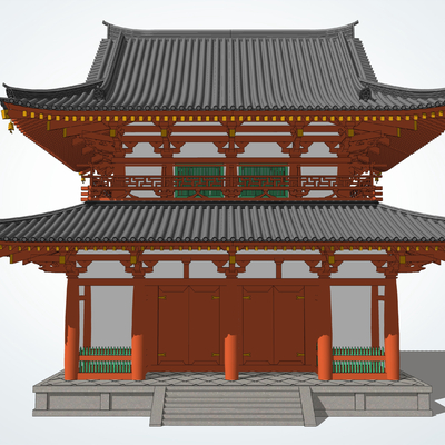 Chinese-style loft of the Tang Dynasty