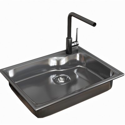 Modern stainless steel sink vegetable sink