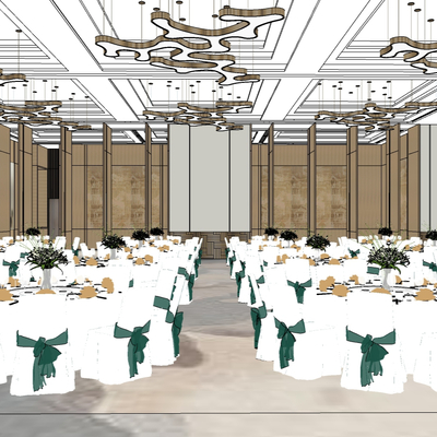 Modern Hotel Ballroom