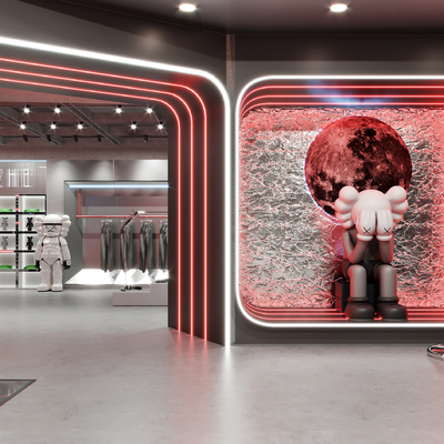 Modern Mens Clothing Store