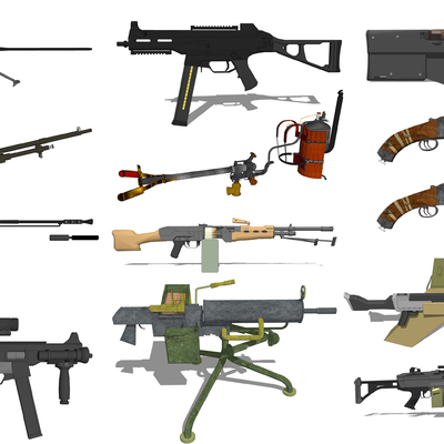 modern submachine guns