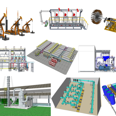 Modern Machinery Industrial Equipment