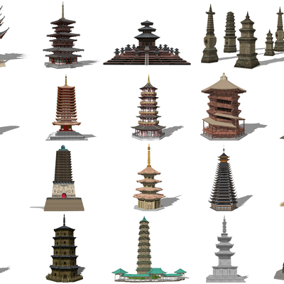 Chinese Ancient Pagoda