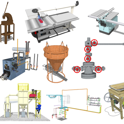 Modern Machinery Industrial Equipment