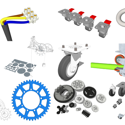 Modern Pulley Screw Hardware