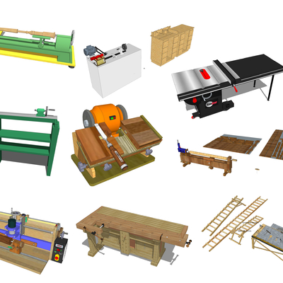 Modern planer woodworking equipment