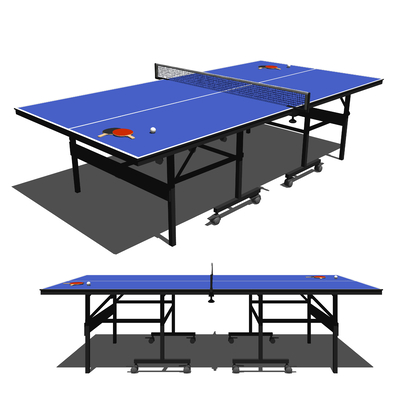 Modern table tennis table