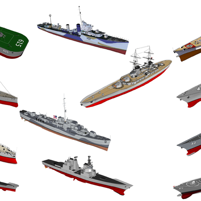 modern warship military equipment