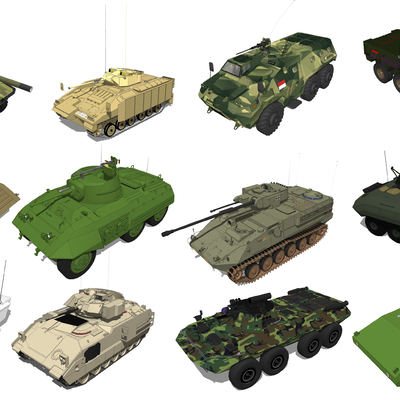 military equipment of modern fighting vehicle