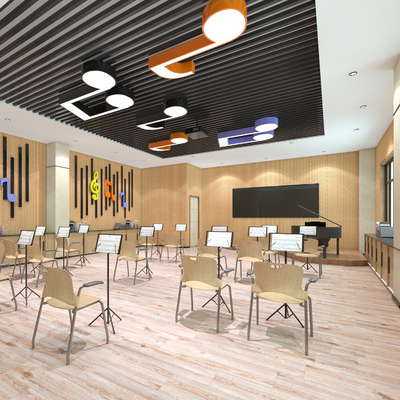 Modern Music Classroom