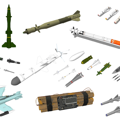 modern missile bomb military equipment