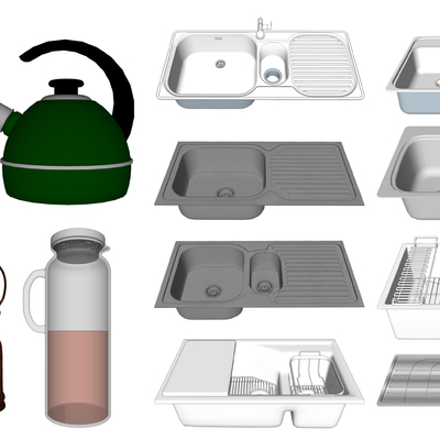 Modern vegetable sink vegetable basin kettle