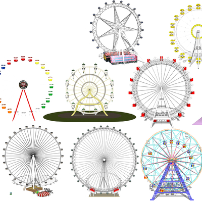 Modern Ferris Wheel Rides