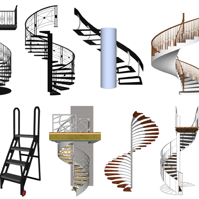 modern staircase spiral staircase