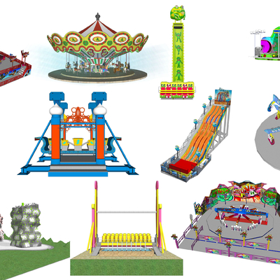 Modern Big Pendulum Rides