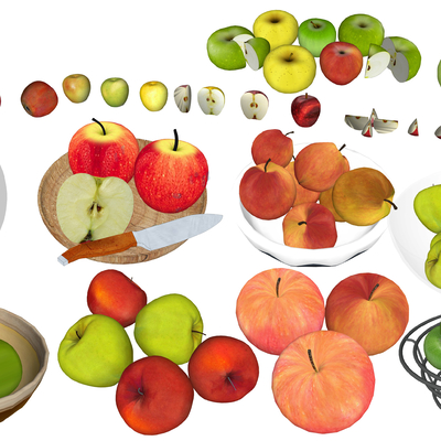 Modern fruit plate fruit