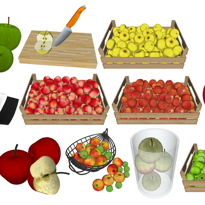 Modern fruit plate fruit