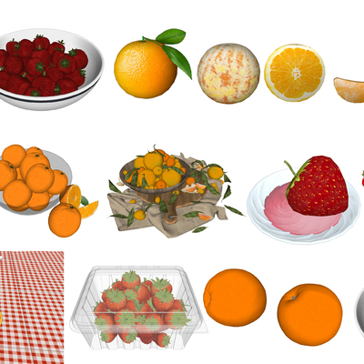 Modern fruit plate fruit