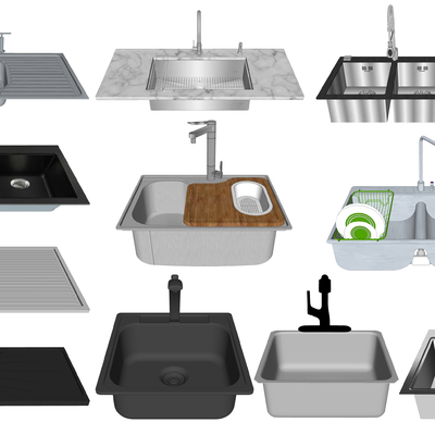 Modern vegetable sink vegetable basin