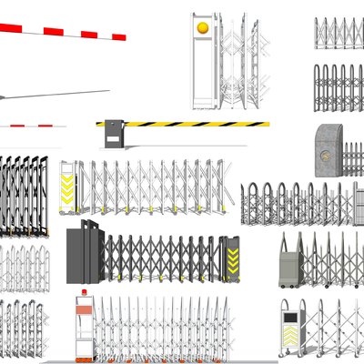 Modern parking pole toll pole