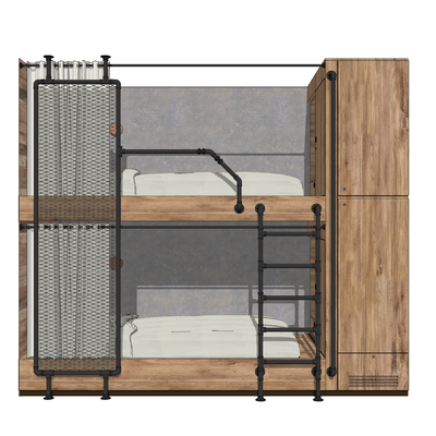 Modern dormitory bunk