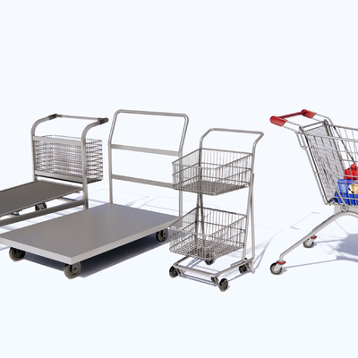 Modern shopping cart trolley