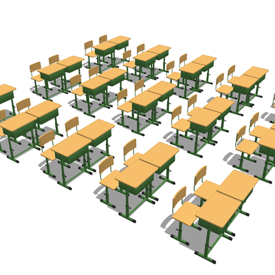 modern student desks and chairs