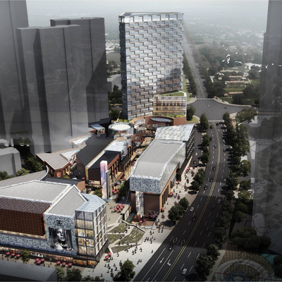 New Chinese Commercial Street