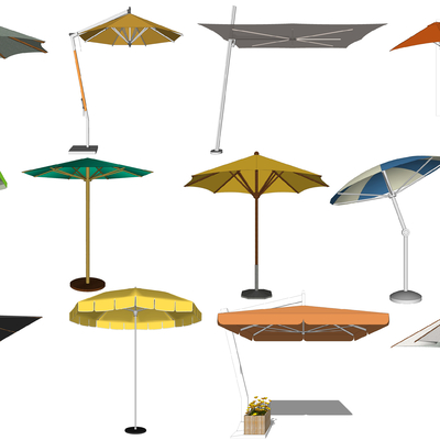 Modern Outdoor Parasol Sun Umbrella