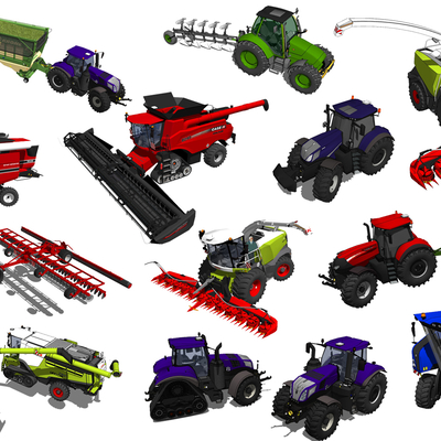 Modern agricultural machinery and equipment