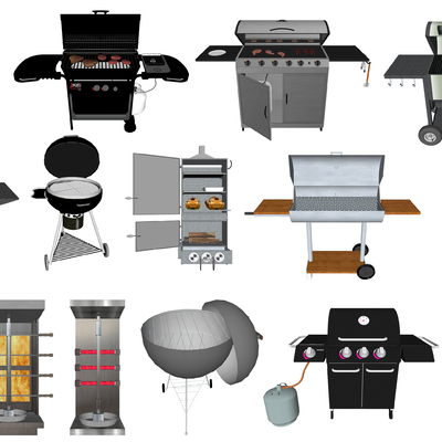 Modern grill