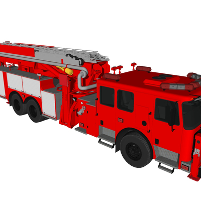 modern fire truck