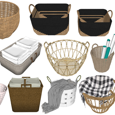 Modern Clothes Storage Basket Dirty Clothes Basket