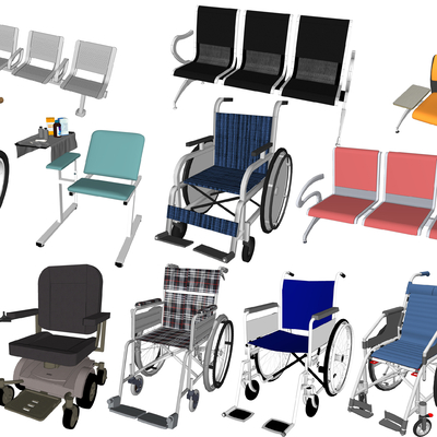 Modern Medical Equipment Wheelchair Seat