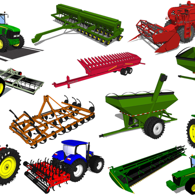 Modern agricultural machinery and equipment