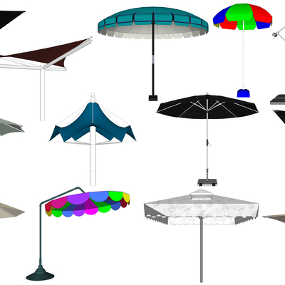 Modern Outdoor Parasol Sun Umbrella