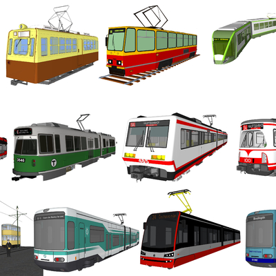 modern tram train