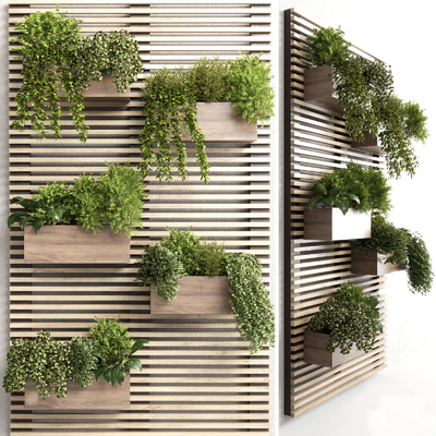 Modern Green Wall