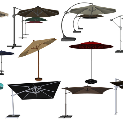 Modern parasol sun umbrella