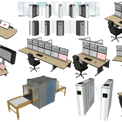 Office equipment Modern monitoring equipment