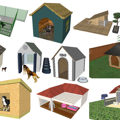 Modern Pet Dog House Dog Kennel