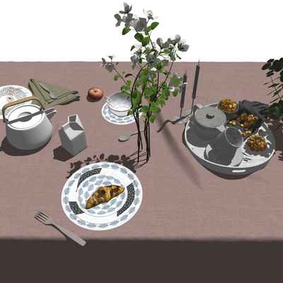 Modern Tableware Ornaments