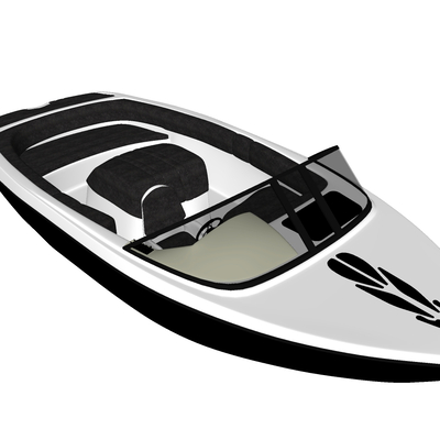 Modern Yacht Speedboat