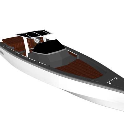 Modern Yacht Speedboat