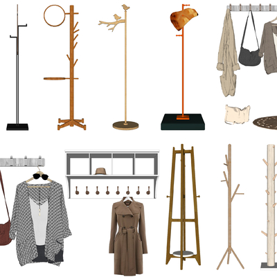 Modern Hanger Hook Coat Rack