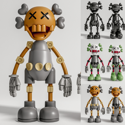 Modern KAWS ornaments