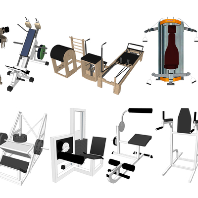 Modern indoor fitness sports equipment