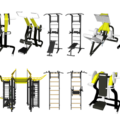 Modern indoor fitness sports equipment